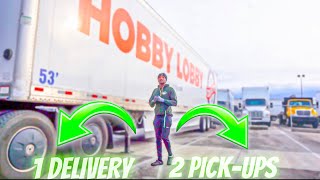 Helping The Hobby Lobby Account | 3 Stops | 1 Delivery 2 Store Pickups