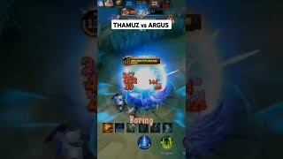 GOD OF LATE GAME | ARGUS | RIP THAMUZ #mobilelegends #mlbb #mlbbcreatorcamp #argusmontage #argus