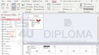 Create a new query named p1 that will display the fields Code and Description (in the above...