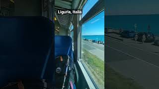 Treno azurro. #reels #transport #liguria #trenitalia #treni #trains #azurro