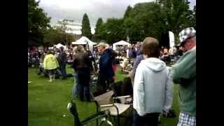 Keynsham Festival 1st July 2012 - Top Marquee and Field