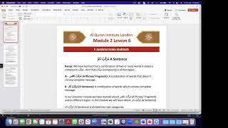 Module 2 Lesson 6 Jumlatul Ismia Mubtada