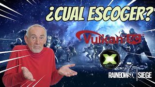 DIRECTX 11 vs VULKAN en RAINBOW SIX SIEGE ¿CUAL ESCOGER?