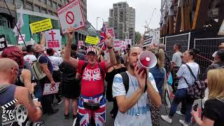 London Protest Against Health Passports and Looming upcoming Winter Restrictions! - Sept 25.2021