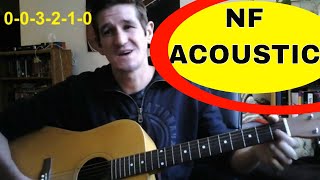 How to play"Lie" by NF on Guitar- Acoustic Lesson/ Tutorial