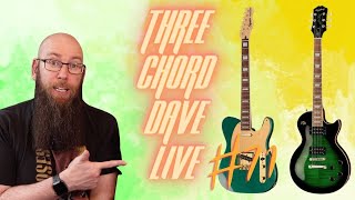 Three Chord Dave Live 71  Guitars, music and good times.