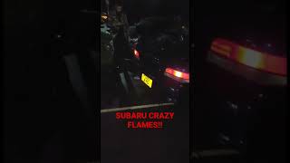 SUBARU IMPREZA ALMOST CATCHES FIRE!! 😮