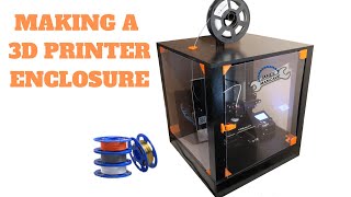 Build A 3D Printer Enclosure // DIY // Woodworking