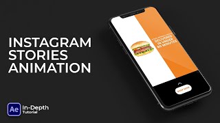 Create Modern Instagram Story Animation - After Effects Tutorial