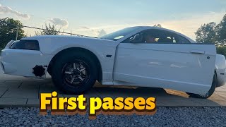 First test passes back out on asphalt