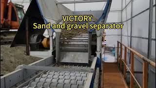 Sand and gravel separator by VICTORY