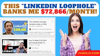 Connect N Cash Coaching Program By Luther Landro - This LinkedIn Loophole Banks Me $72,866/Month