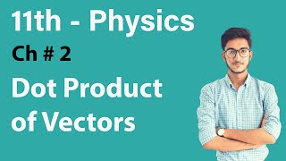 Scalar Product (Dot Product) of Vectors in Urdu/Hindi | F.Sc Part 1 | Physics | Chapter 2