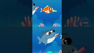 😱🔥🔥The Great Fish Escape: Part 2 | Little Fish Tales| Kids Rhyme | #viral #shorts #viralshorts