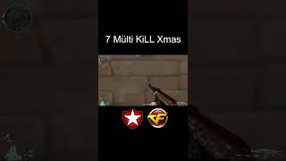 AK 47 Xmas 7 Multi KİLL FuLL Headshot #shorts  #crossfire #shortsvideo #gaming #csgo