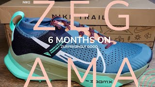 NIKE ZEGAMA⚡️ZURPRISING GOOD // 6 MONTHS REVIEW #nikezegama #zoomx #niketrail #trailrunning #run