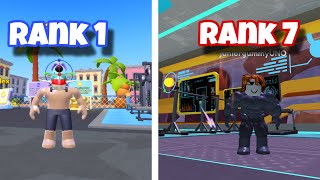 I WENT FROM NOOB TO PRO IN GYM STAR SIMULATOR!! (Roblox)