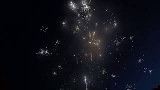 2021 Wauhillau Fireworks Show Timelapse