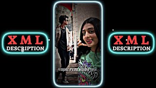 MERI DUNIYA TUM HI HO 🌎❤️🤗SONG VIDEO EDITING FOR ALIGHT MOTION 🌎❤️💦 XML FILE DESCRIPTION BOX 👇