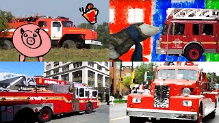 Firetruck songs - Hurry hurry drive the firetruck and another 7 children's songs