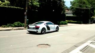 Audi r8 v10 plus acelerando na av.Europa