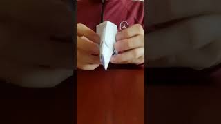 صنعت دجاجة بالورق اوروغامي 🐔🌷❤😍I made origami chicken