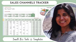 Sales Channels Tracker for Tracking Revenues from Multiple Platforms like Etsy Ebay Amazon Websites