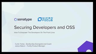 Securing Developers and Open Source Components