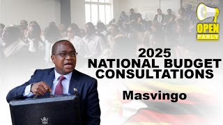 2025 National Budget Consultations Meeting at Mucheke Hall, Masvingo