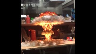 Nuclear Explosion Lamp