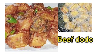 How to make Beef dodo recipe// Nigeria beef dodo very delicious