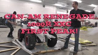 2016 Canam Renegade 1000R XXC First Look Out of the Crate!