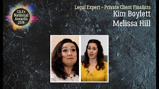 Legal Expert Private Client - CILEx National Awards 2019