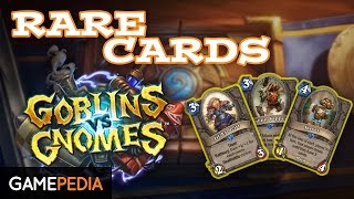 Hearthstone: New Rare Cards - Goblins Vs Gnomes