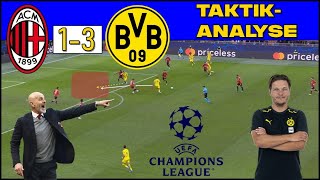 Erneute Top-Leistung international: AC Mailand - Borussia Dortmund (1:3) | Taktik-Analyse