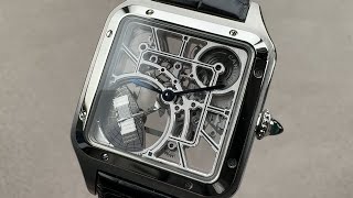 Cartier Santos Dumont Skeleton Micro Rotor Demoiselle (WHSA0032) Cartier Watch Review