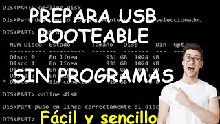 ✅🔥 Formatear un USB usando DiskPart en CMD de Windows para Formatear la computadora ACTUALIZADO 2021