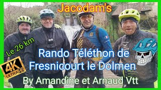 Rando Téléthon de Fresnicourt le Dolmen organisée par @amandineetarnaudvtt