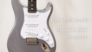 White Guitars - Paul Reed Smith / SILVER SKY - Tungsten