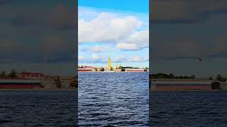 Вид на Петропавловскую крепость, Петербург. View of the Peter and Paul Fortress. #санктпетербург