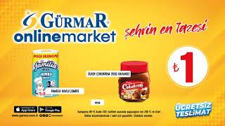 Gürmar Online Market 8-15 Aralık İndirimleri