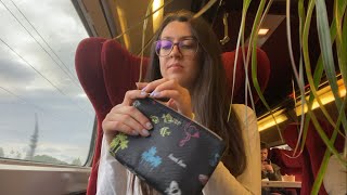 ASMR in the train 🚂 part 2!