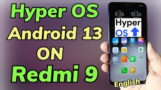 1st HyperOS Rom Booted ON Redmi 9 Lancelot