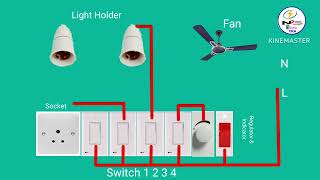 one room wiring kaise kare