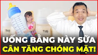 Trẻ con uống bao nhiêu sữa để tăng cân chuẩn? | Dược sĩ Trương Minh Đạt