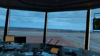 A View from the Huntsville HSV Control Tower