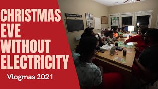 Christmas Eve With 12 Kids and No Electricity | Vlogmas 2021