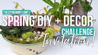 [DIY Channel] Invitation for YOU! The Spring DIY + Decor Challenge