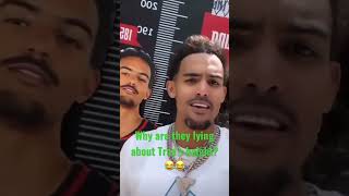 Trae young mad that he grew and the amusement park didn’t edit it😂😂😂