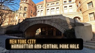 Spring day walk around New York City, Manhattan & Central Park